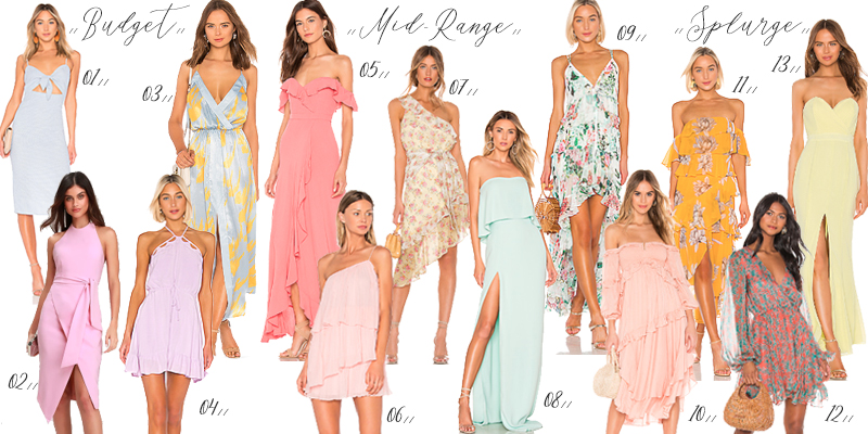 Spring & Summer Wedding Guest Dresses for Every Budget – Sunseeking in Style