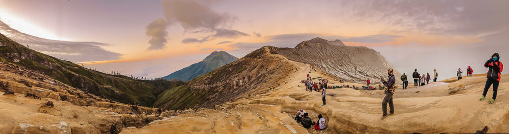 Ijen Crater Sunrise Hike, East Java, Indonesia