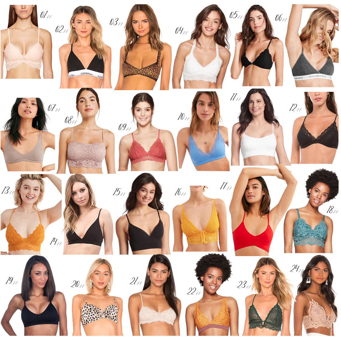The Best Bralettes for Every Outfit Sunseeking in Style
