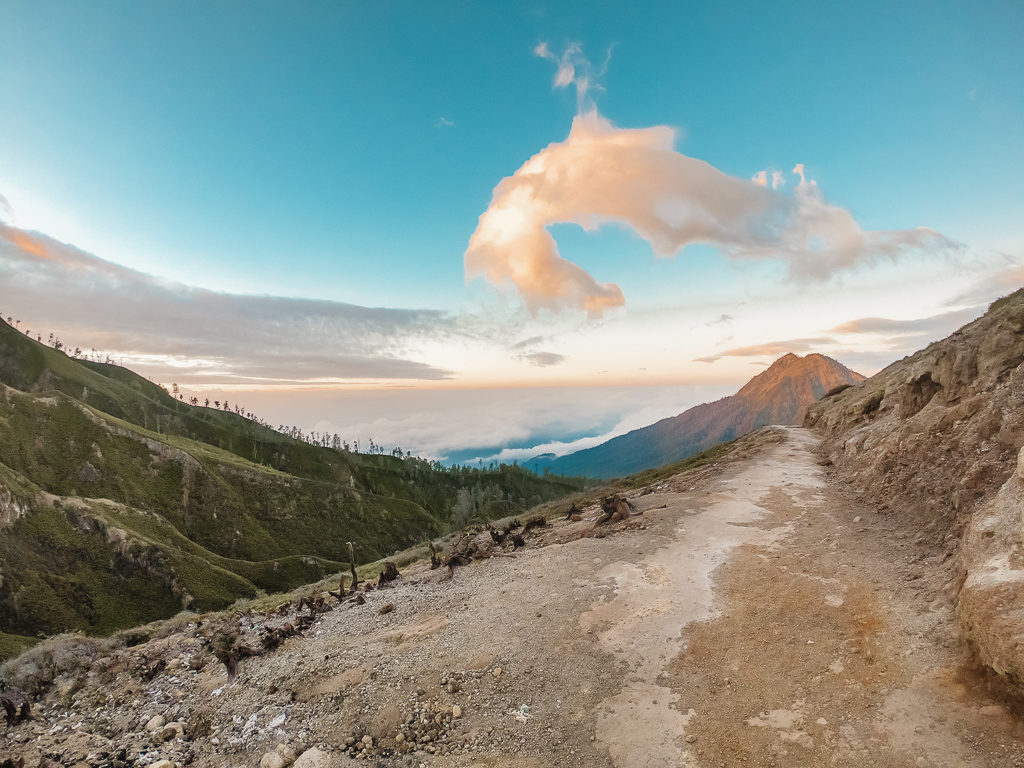 Ijen Crater Sunrise Hike, East Java, Indonesia