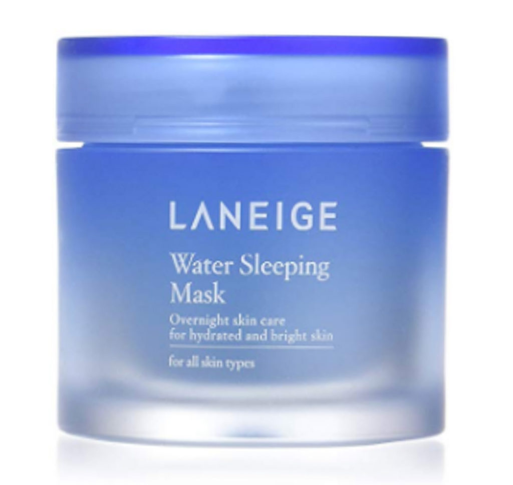 laneige water sleeping mask. anti-aging skincare routine for smooth skin