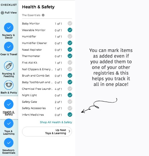 Tips for Creating a Baby Registry & Baby Registry Essentials // Baby Registry Checklist