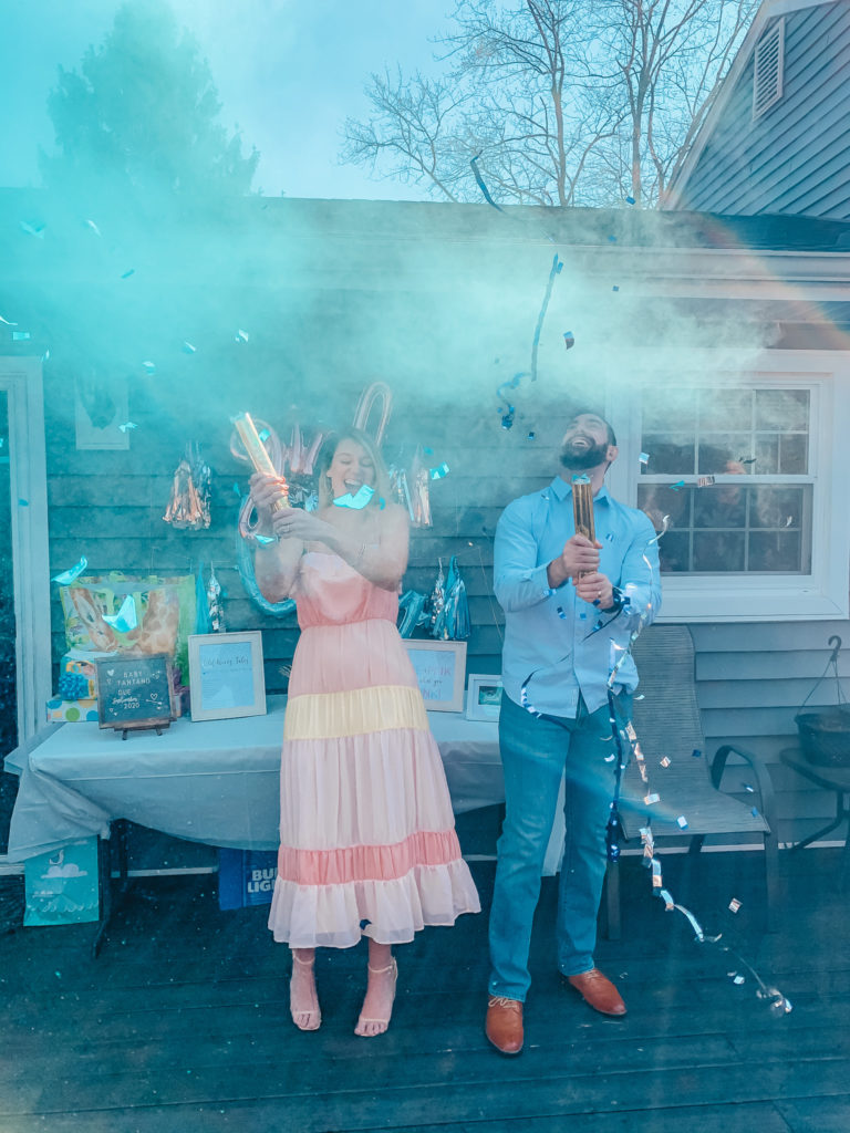 It's a Boy! All the Details from our Gender Reveal Party!