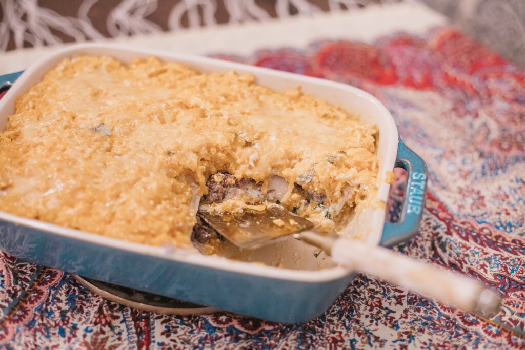 Gluten Free Butternut Squash & Spinach Lasagna Recipe