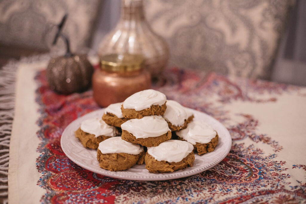 Gluten-Free Pumpkin Spice Cream Cheese Cookies recipe.
