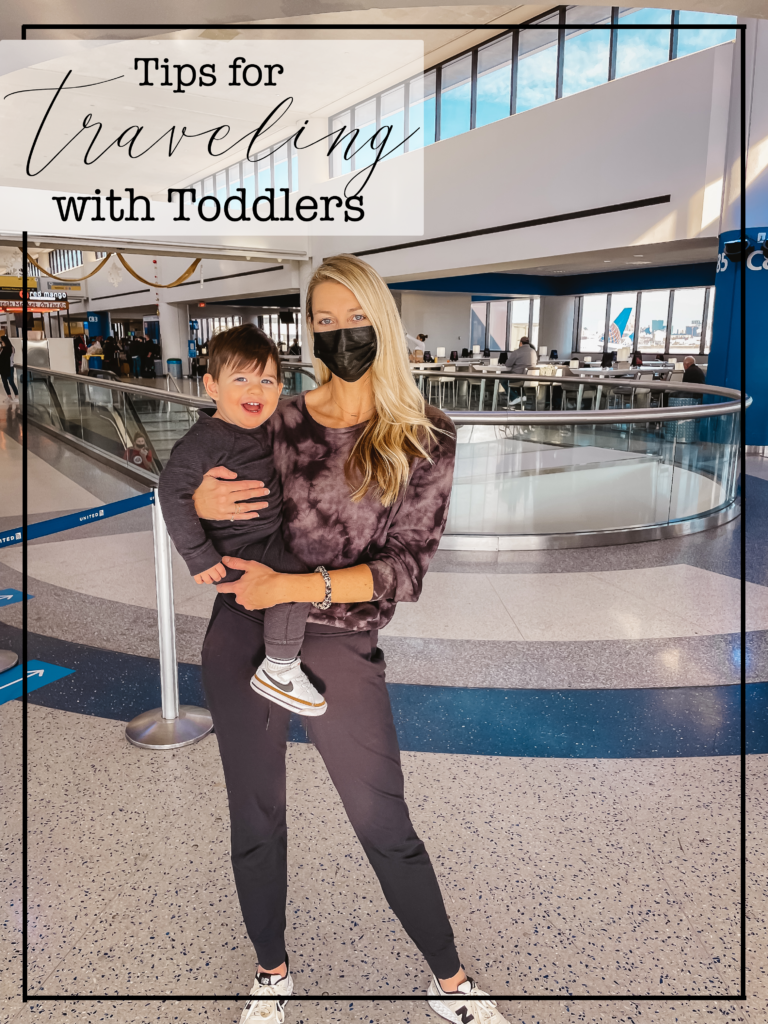 Tips for Traveling with a Toddler. Toddler travel tips. Toddler travel gear. Tips for flying on an airplane with toddlers.