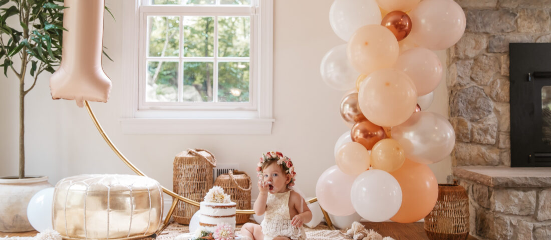 Sienna is One – Isn’t She ONEderful Boho First Birthday Cake Smash Inspo